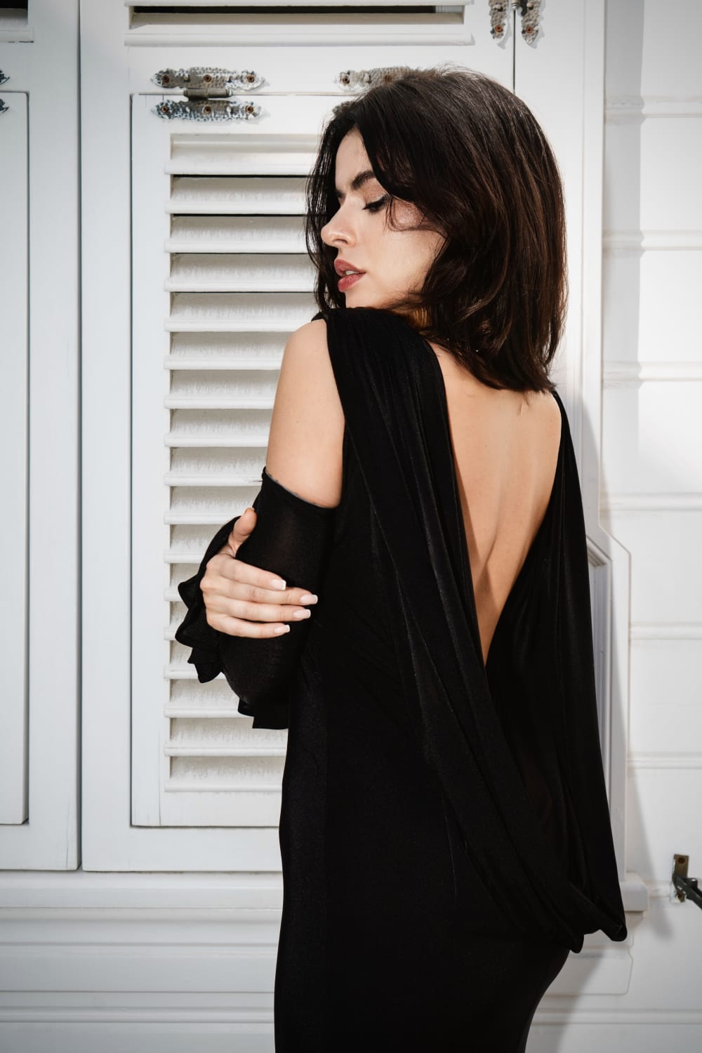 ZELDA DRESS IN NIGHTSHADE
